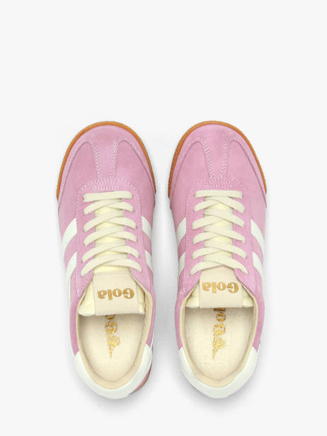 Sneakers In Leather Gola Pink accessoires CLB538KW other view 3