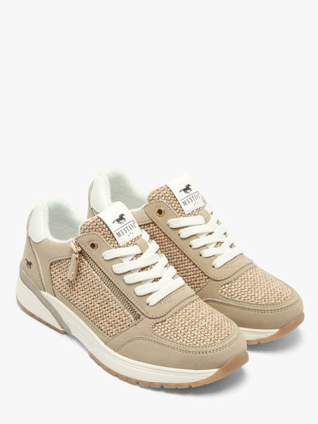 Sneakers Mustang Beige women M0532011 other view 1
