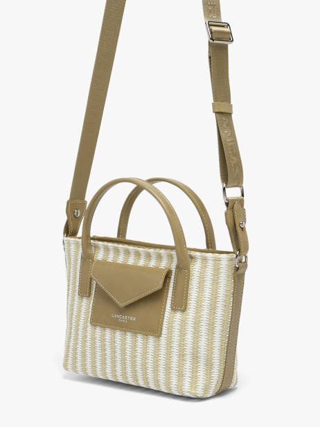 Sac Bandoulière Kba Mariniere Osier Lancaster Beige kba mariniere osier 78 vue secondaire 1