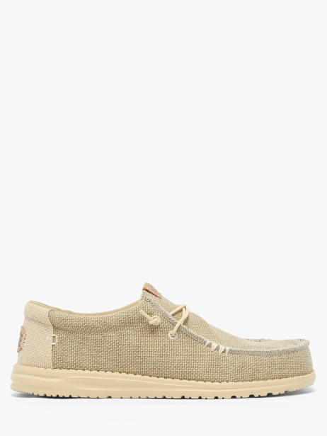 Moccasins Wally Braided Hey dude Gray men 40003