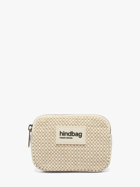 Coin Purse Hindbag Beige tressage TS