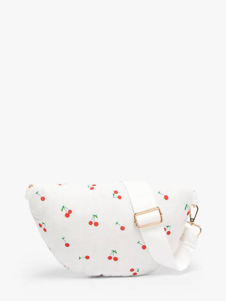 Sac Banane Miniprix Blanc amour S047 vue secondaire 2