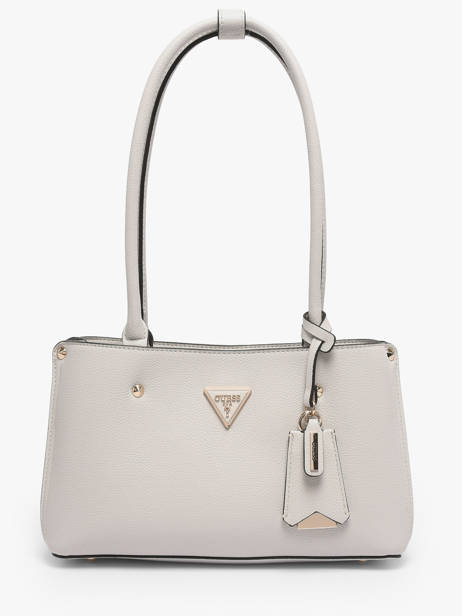 Shoulder Bag Meridian Polyurethane Guess White meridian BG697409
