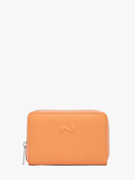 Leather Original N Travel Wallet Nathan baume Orange original n 120N
