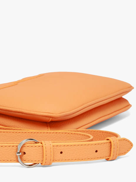 Leather Milano Crossbody Bag Nathan baume Orange n city 3 other view 3