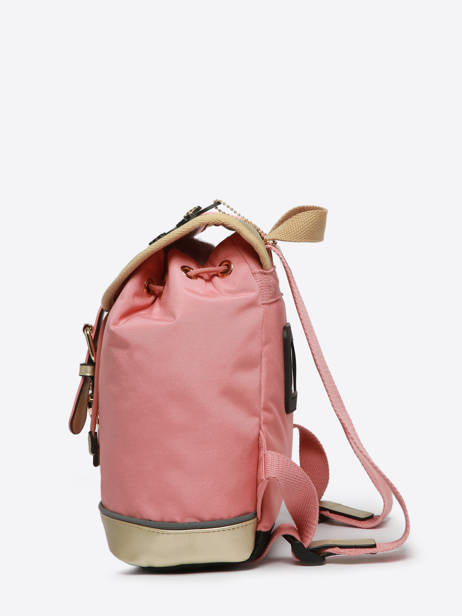 Sac à Dos 1 Compartiment Cameleon Rose vintage fantasy PBVGSD25 vue secondaire 2