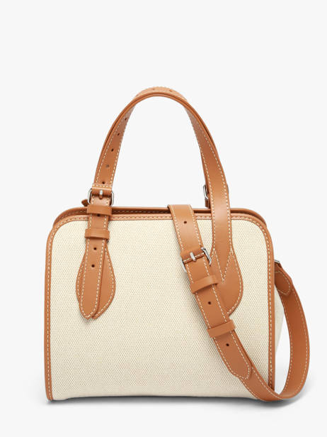 Le Cabas S Escapade Cuir Et Coton Paul marius Beige escapade CABASESC vue secondaire 4