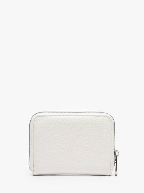 Porte-monnaie Grained Miniprix Blanc grained K2015 vue secondaire 2