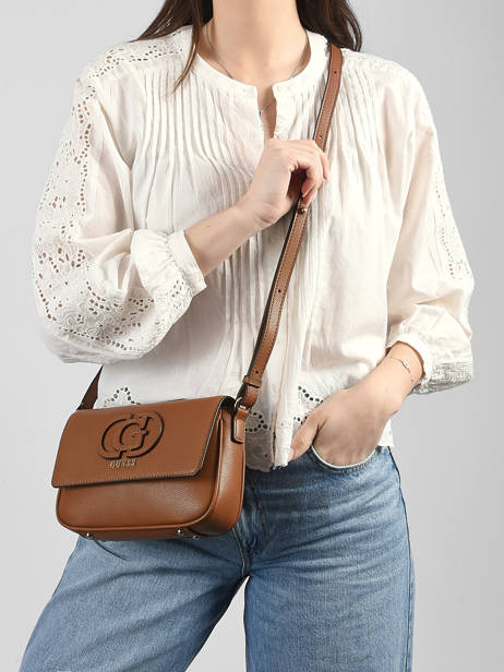 Sac Bandoulière Isola Polyurethane Guess Marron isola BG990521 vue secondaire 1