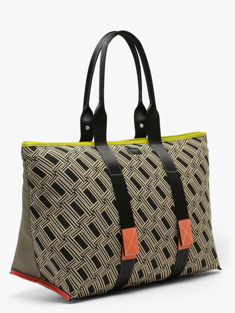 Large Tote Bag Mistral Rollable Nylon And Leather Lancel Multicolor mistral A13998 other view 1