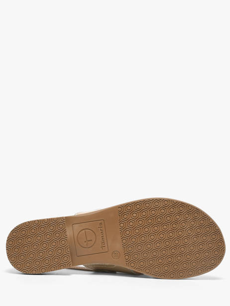 Sandals In Leather Tamaris Gold women 44 other view 6