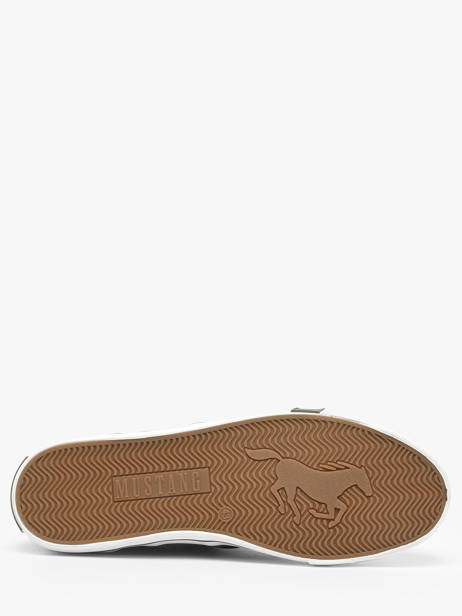 Sneakers Mustang Green men M0151005 other view 4