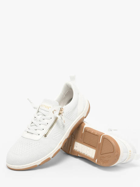 Sneakers Mustang Blanc women M0582002 vue secondaire 2