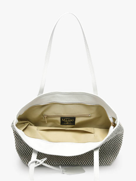 Shoulder Bag Raphia Milano White raphia RA260201 other view 3