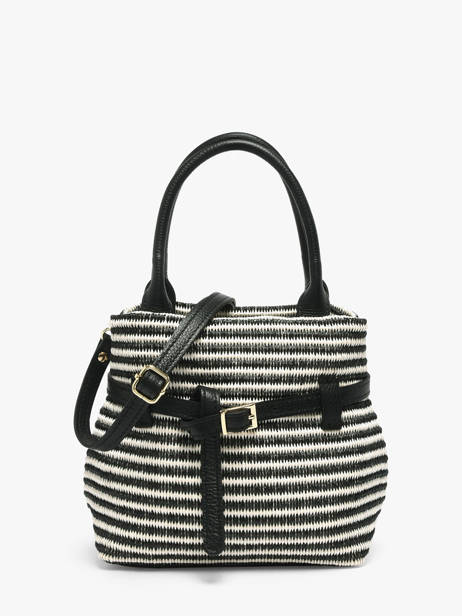 Shoulder Bag Raphia Milano Black raphia RA260202