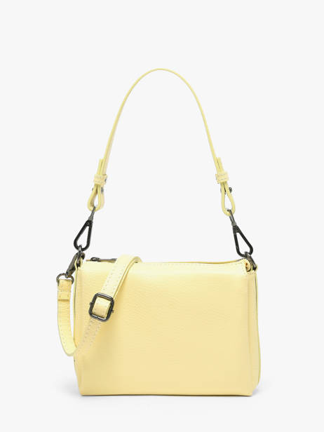 Shoulder Bag Caviar Leather Milano Yellow caviar CA25065