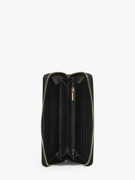 Wallet Lulu castagnette Black zip CHRYS702 other view 1
