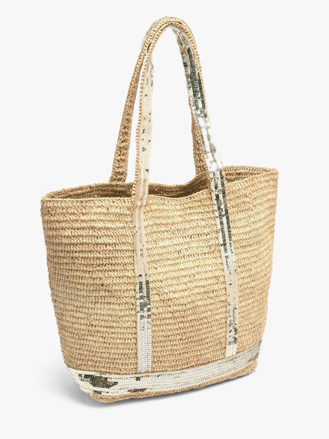 Satchel Cabas Raphia Raphia Vanessa bruno Beige cabas raphia 64V40380 other view 2