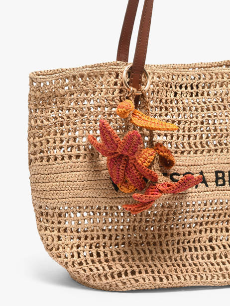 Bijou De Sac Lys Raphia Vanessa bruno Multicolore charms 96V42673 vue secondaire 2