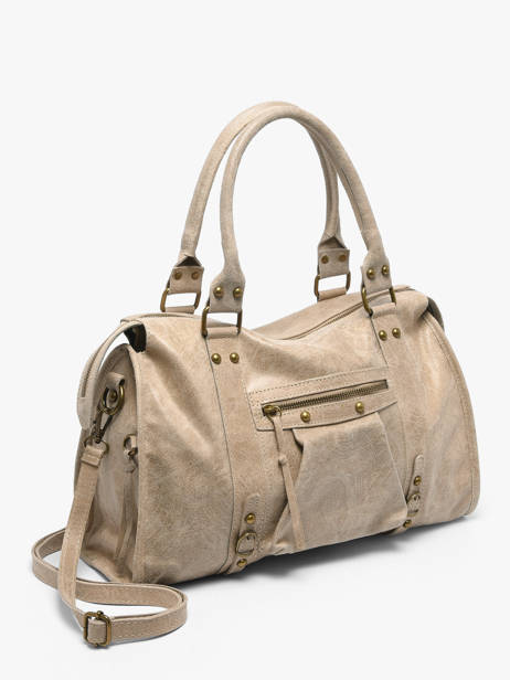 A4 Size Shoulder Bag Spazzolato Leather Milano Brown spazzolato SP24095 other view 1
