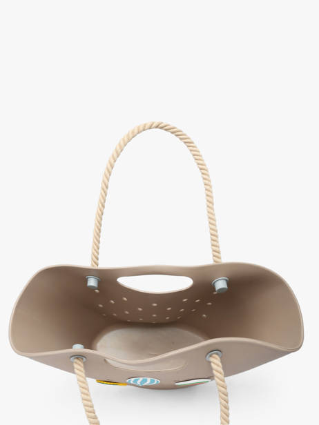 Sac Porté épaule Tutti Frutti Le voyage en panier Beige tutti frutti PM986 vue secondaire 3