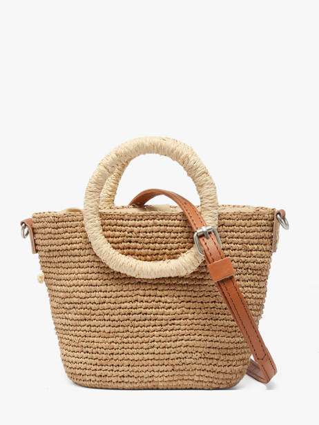 Sac Porté Main L'atelier Du Crochet Raphia Le voyage en panier Beige l'atelier du crochet AM831 vue secondaire 4
