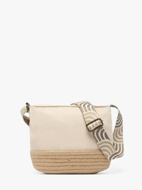 Shoulder Bag Tissee Le voyage en panier Beige tissee PM924 other view 4