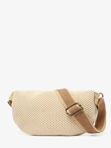 Belt Bag Le voyage en panier Beige resille PM958 other view 3