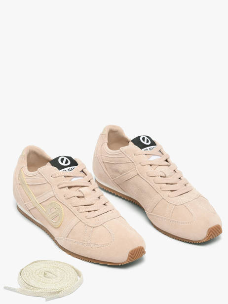 Sneakers In Leather No name Pink women EREZ04LB other view 1