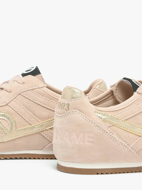 Sneakers In Leather No name Pink women EREZ04LB other view 2