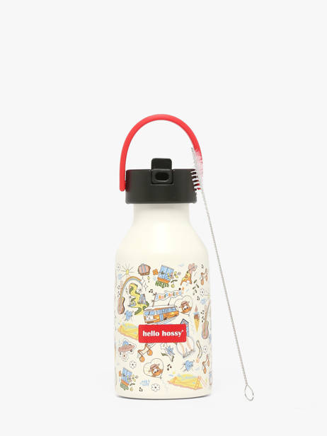 Drinking Bottle Hello hossy Beige cool kids 350M other view 2