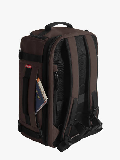 Cabin Duffle Bag Backpack Blast Mesh Bagsmart Brown blast mesh 301094AD other view 4