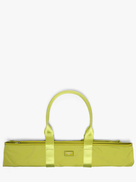 Large Tote Bag Mistral Rollable Nylon And Leather Lancel Green mistral A13996 other view 6