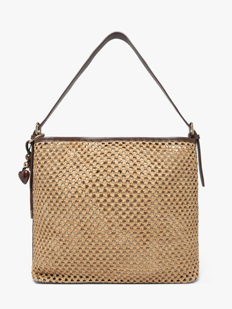 Sac Porté épaule St Tropez Paille Miniprix Marron st tropez C1102 vue secondaire 2