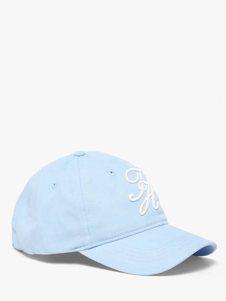 Casquette Tommy hilfiger Bleu th embroided AW18338 vue secondaire 1