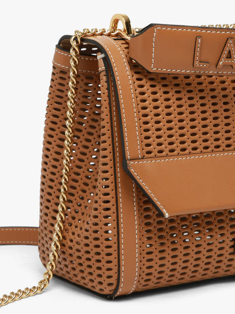 Sac Rabat M Ninon Ajouré Cuir Lancel Marron ninon A14009 vue secondaire 2