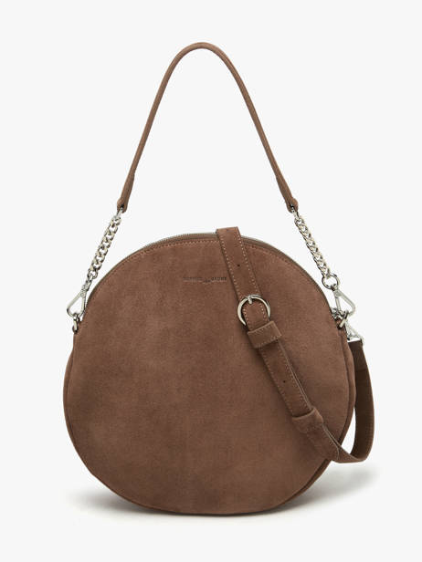 Suede Leather Anna Shoulder Bag Nathan baume Brown nathan 9S other view 5