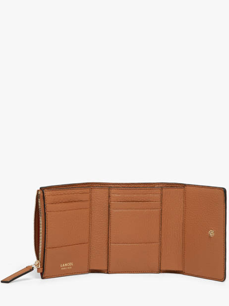 Leather Flap Wallet Premier Flirt Lancel Brown premier flirt A10526 other view 1