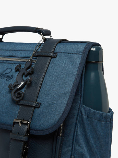 Cartable 2 Compartiments Vintage Color Cameleon Bleu vintage color CA146Q vue secondaire 6