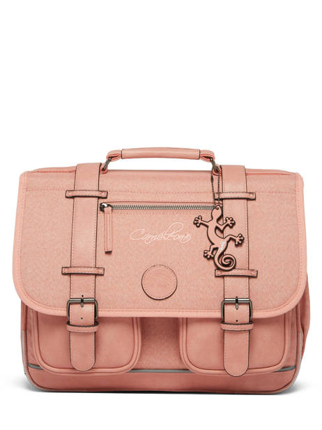 Cartable 2 Compartiments Vintage Color Cameleon Rose vintage color CA38 vue secondaire 7