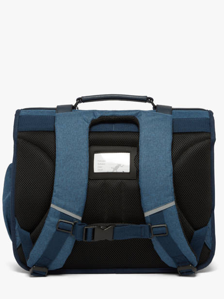 Cartable 3 Compartiments Vintage Color Cameleon Bleu vintage color VIC-CA41 vue secondaire 5
