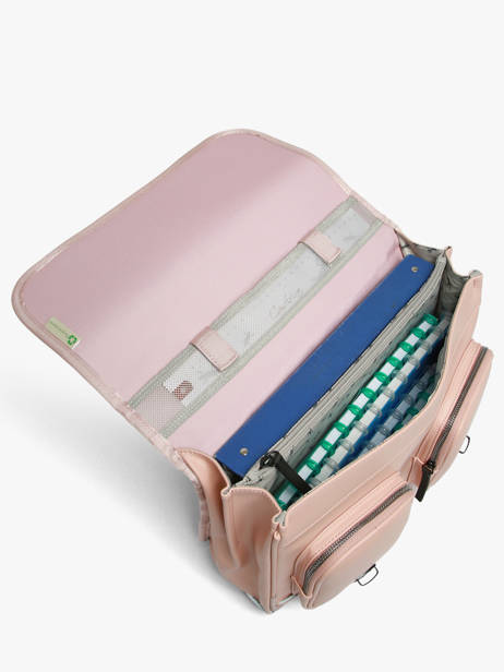 Cartable Vintage North Cameleon Rose vintage north CA38 vue secondaire 4