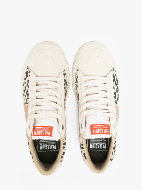 Sneakers In Leather Palladium Beige women 99628904 other view 3