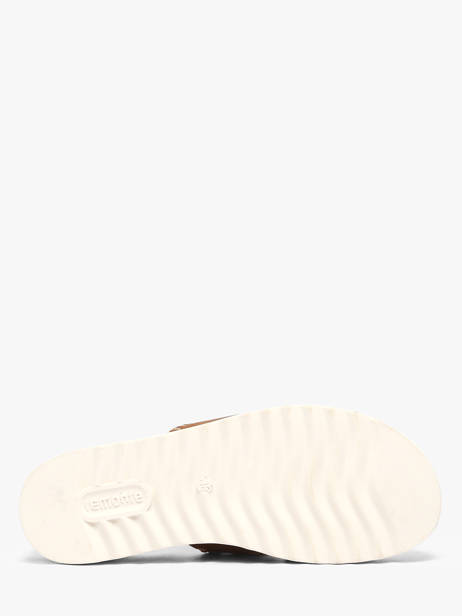 Slippers In Leather Remonte Brown women 22 other view 4