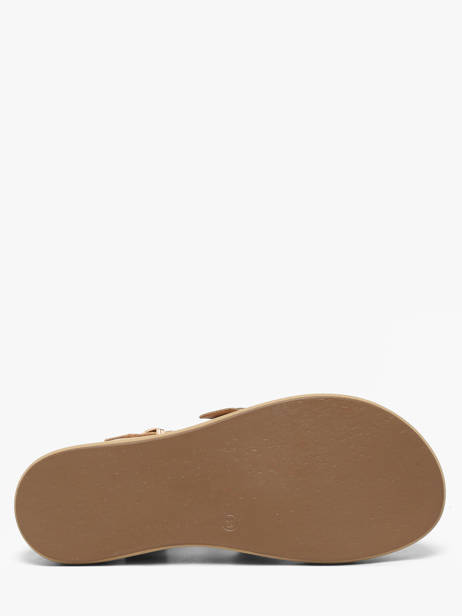 Sandals In Leather Inuovo Gold women 96046GLD other view 4