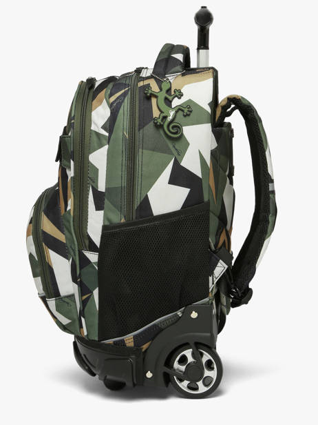 2-compartment Wheeled Schoolbag Cameleon Multicolor futur SR45 other view 3