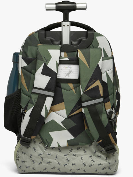 2-compartment Wheeled Schoolbag Cameleon Multicolor futur SR45 other view 6