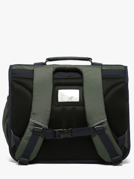 Satchel 3 Compartments Cameleon Blue vintage urban CA41 other view 5