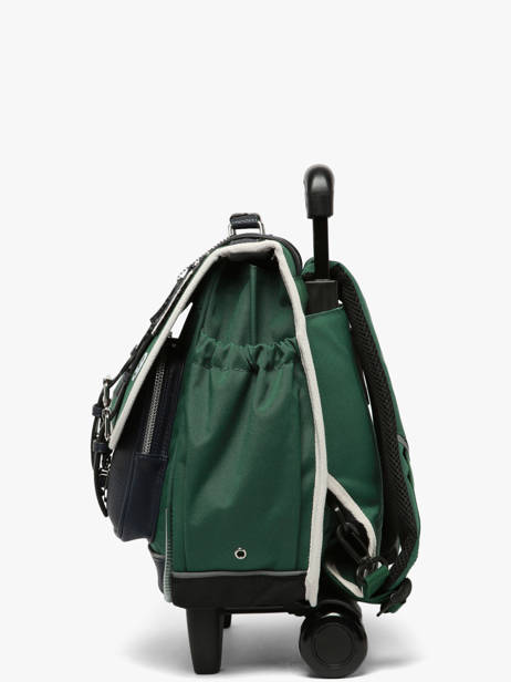 Cartable à Roulettes 2 Compartiments Vintage Urban Cameleon Vert vintage urban CR38 vue secondaire 3