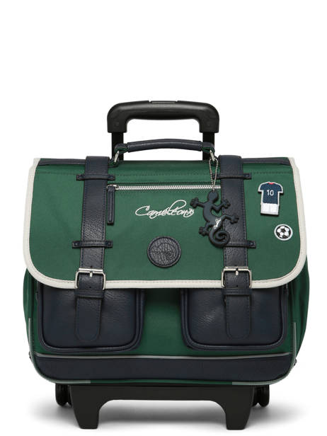 Cartable à Roulettes 2 Compartiments Vintage Urban Cameleon Vert vintage urban CR38 vue secondaire 8
